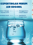 Kepentingan Minum Air Kosong